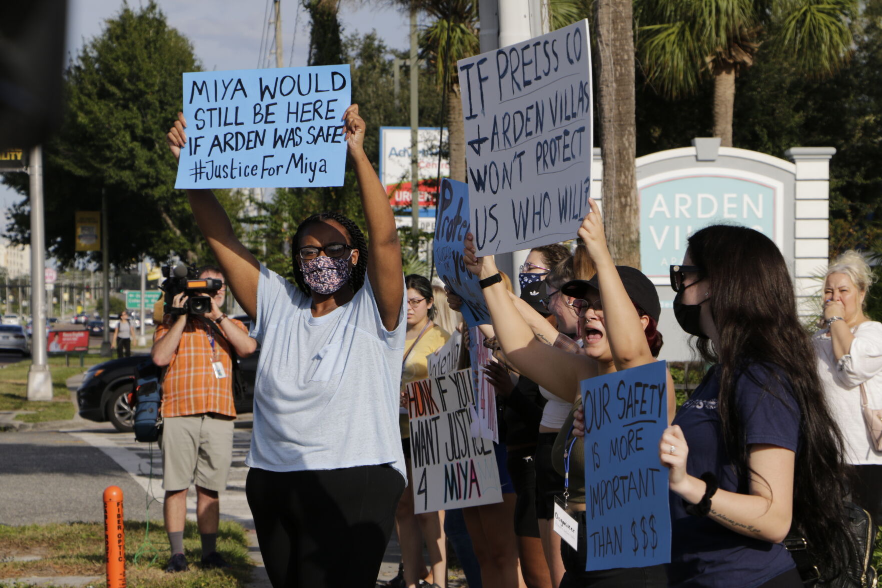 Arden Villas Protest